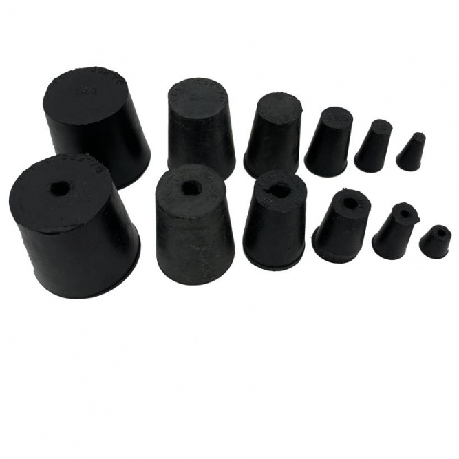 Полный комплект конусных пробок-заглушек (12 штук) для дымогенератора