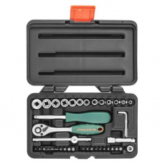 Набор головок торцевых Jonnesway S68H2141S 1/4&amp;quot;DR Super Tech, 41 предмет