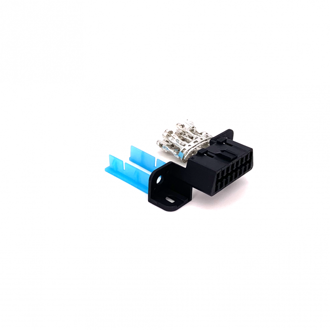 Разъём OBD2 (мама) с пинами (коннекторами)